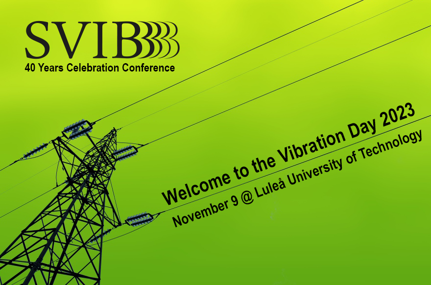 Kuva SVIB Vibrationsdagen 2023:sta