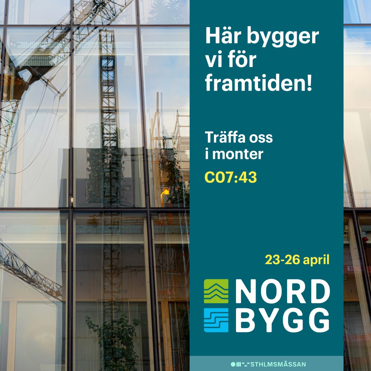 Vibratec på Nordbygg 2024 monter C07:43