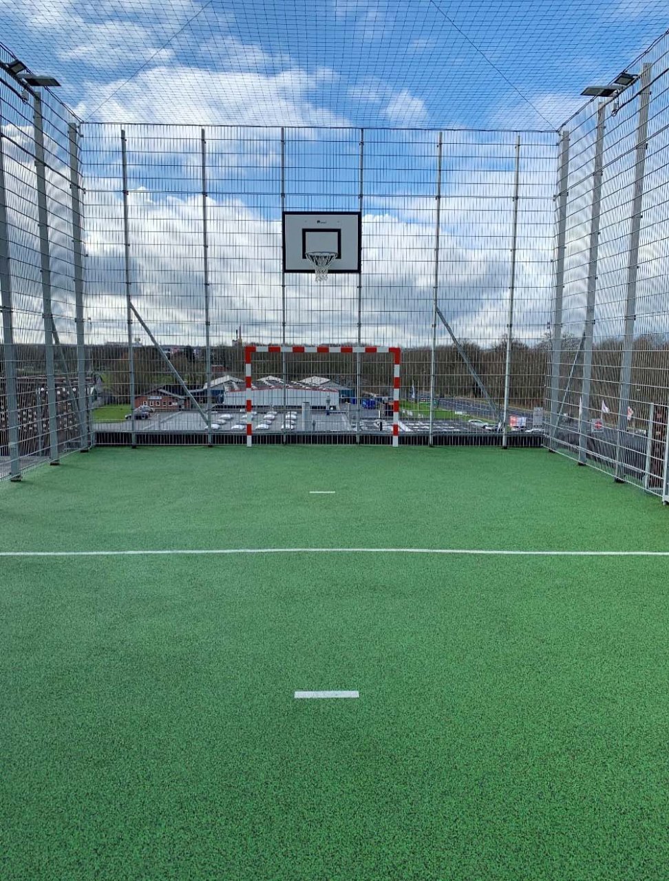 Image of Odense Basketball Court on Roof-Top