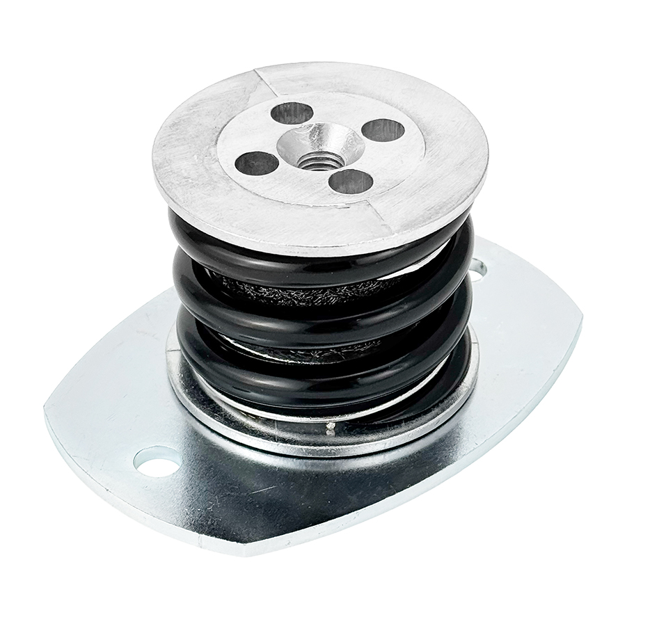 Spring Isolator VT4421-03 with the optional mounting plate.