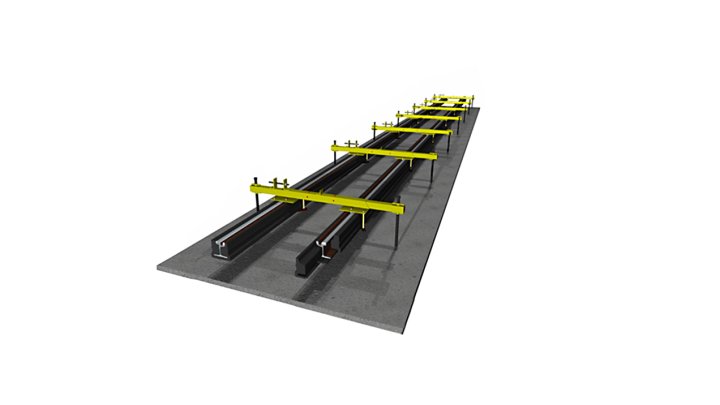 Vibratec Track System VT-GSF -järjestelmän kuva