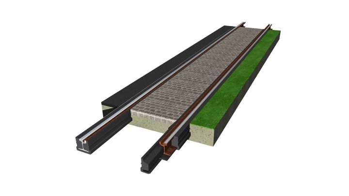 Vibratec Track System VT-MODULIX -järjestelmän kuva