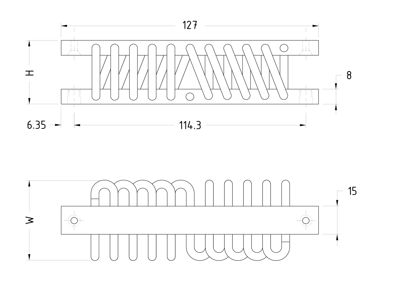 Example: Wire Rope Isolator A040127-037-YM