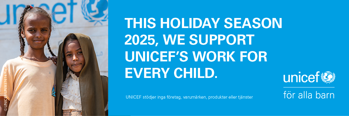 Pour les fêtes de fin d'année, Vibratec soutient l'UNICEF