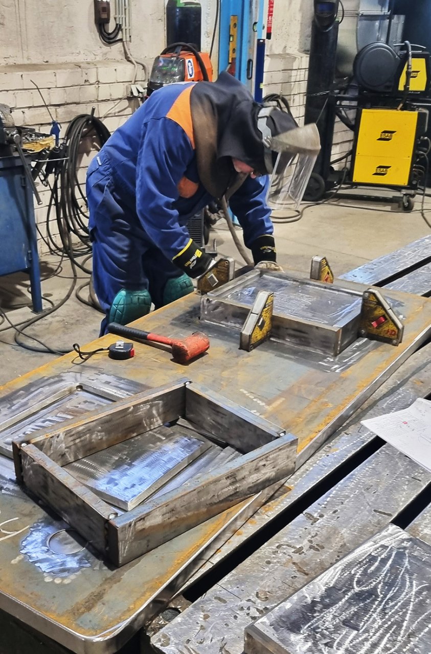 Image of AVM under production from Vibratec