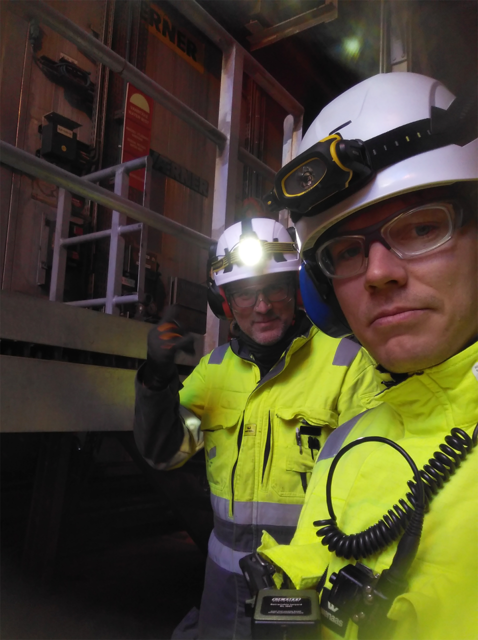 Billede fra undersøgelse hos Snorre A