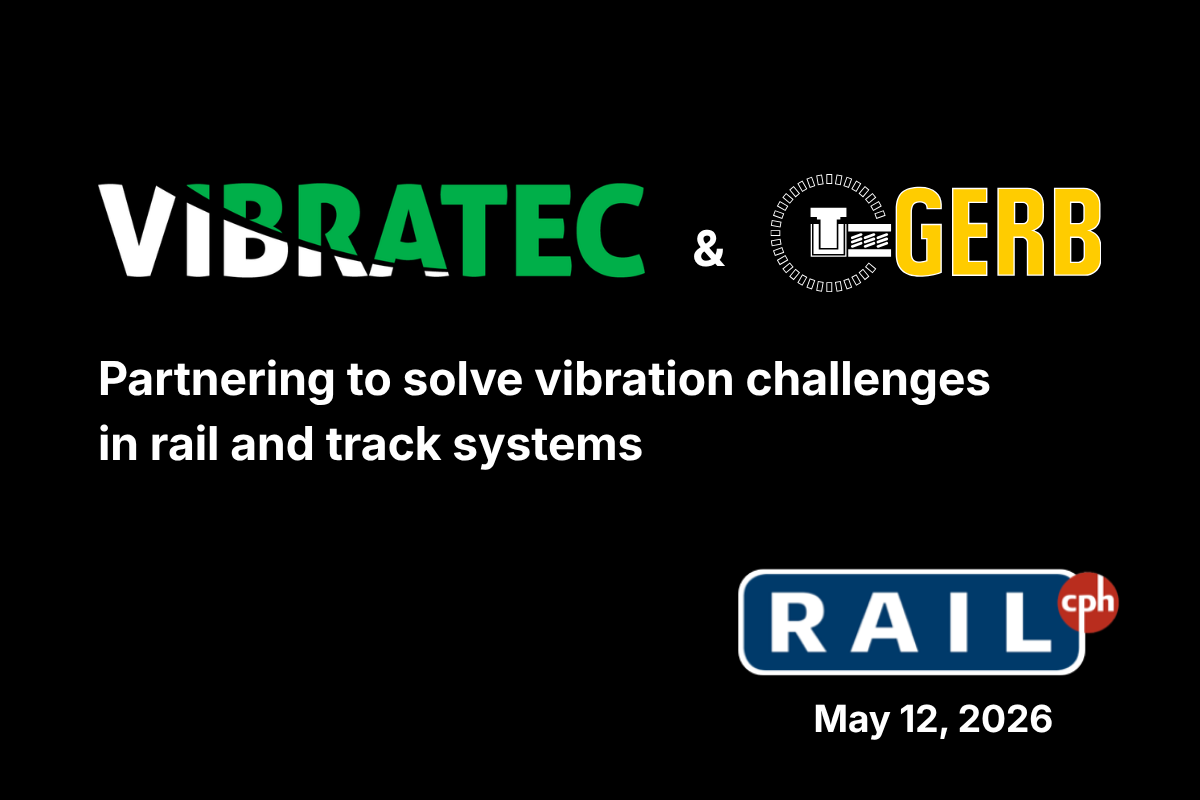 Bilde med Vibratec og GERB på RAILcph 