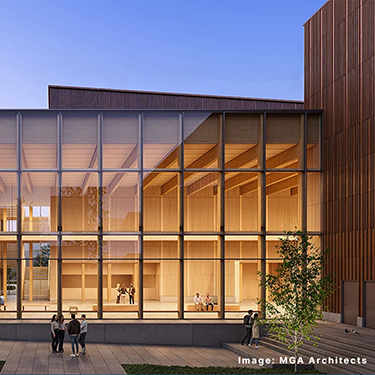 Billede af Glöden i Gällivare fra MGA Architects
